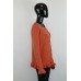 Strickjacke mit Perlen und Volant 